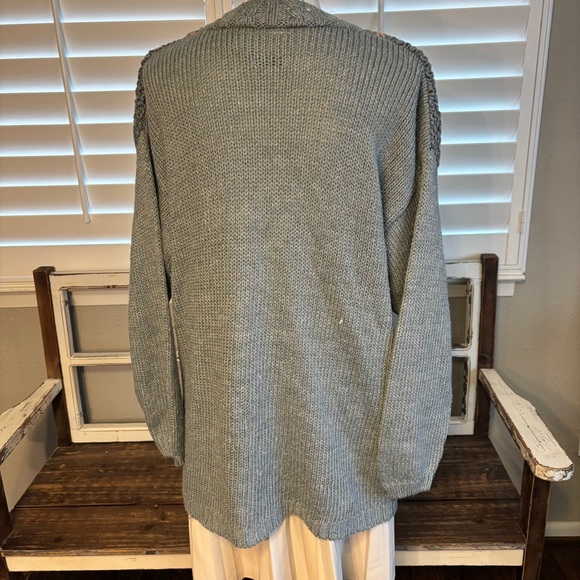 Classic Elements Womens Sweater Slouchy Hand Knitted‎ Cottagecore Grandma Medium - Picture 4 of 9